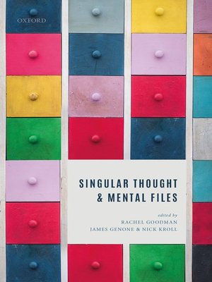 cover image of Singular Thought and Mental Files